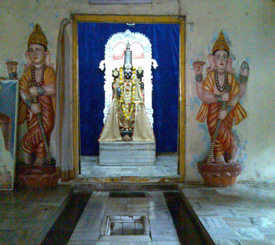 Lord Chaitanya Footprints at Balaji Temple at Nashik