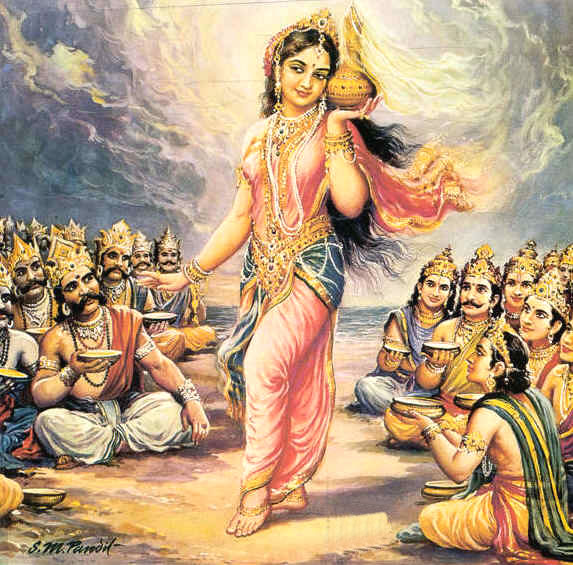 Mohini incarnation of Lord Vishnu