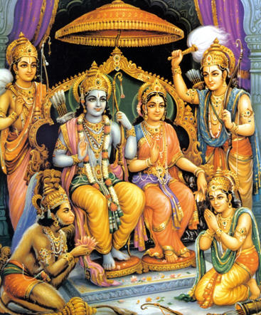 Lord Ramachandra and their Associates