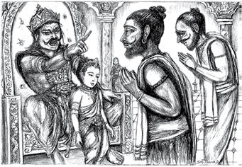 Prahlada Maharaja's Teachings in Front of Hiranyakashipu