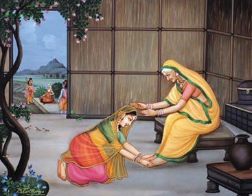 Sita Devi and Sati Anusuya