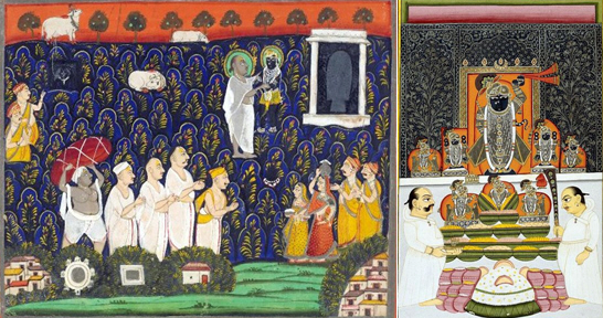 Srinathji Deities of Pusthimarga Sampradaya