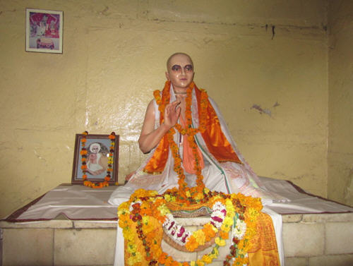 Samadhi of jiva goswami