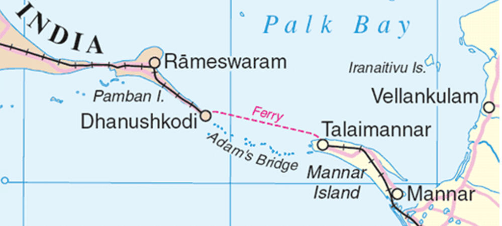 Rameshwaram map