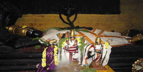 Sri Räma did fasting and penance on grass in Shayana